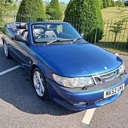 Blue Used 2002 Saab 9-3 Cabriolet Cabriolet | £2,495 - Image 1/4