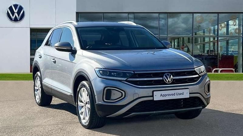 Pyrite silver metallic Used 2023 VW T-Roc Style SUV | £20,193 (Fair price) - Image 1/4