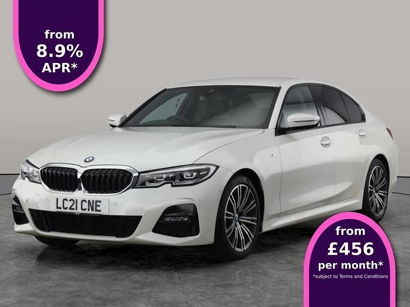White Used 2021 BMW 330 M Sport Sedan | £28,951 (A bit pricey) - Image 1/4
