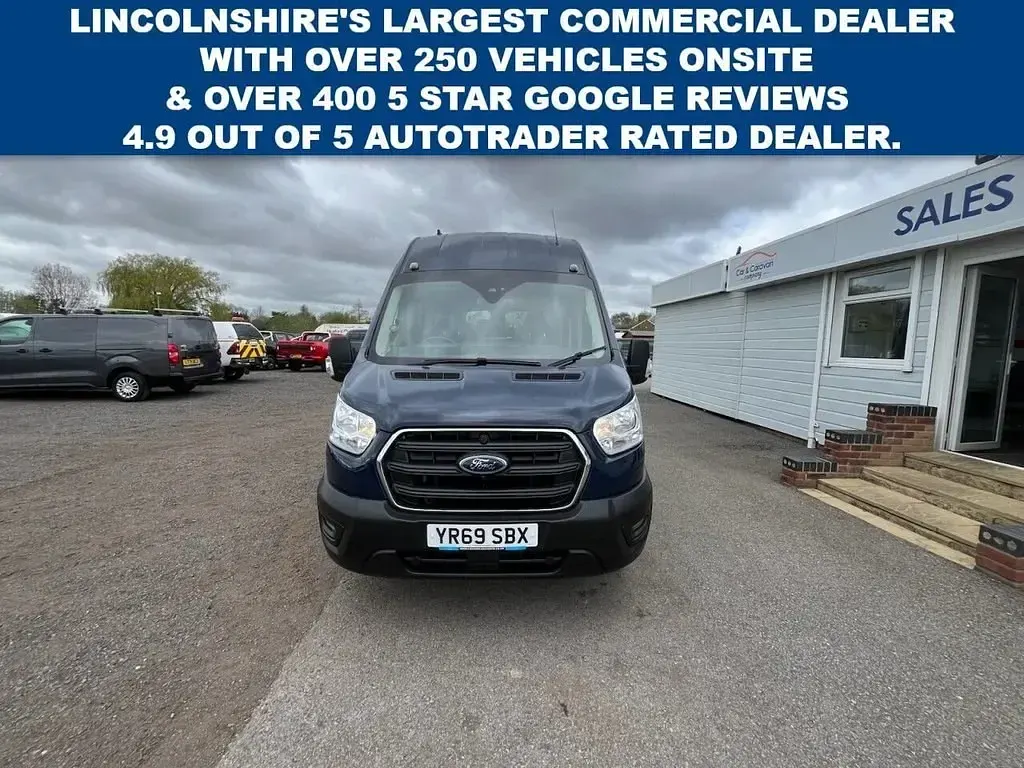 Usado Ford Transit Trend 170 HP (125 kW) 2019 Azul