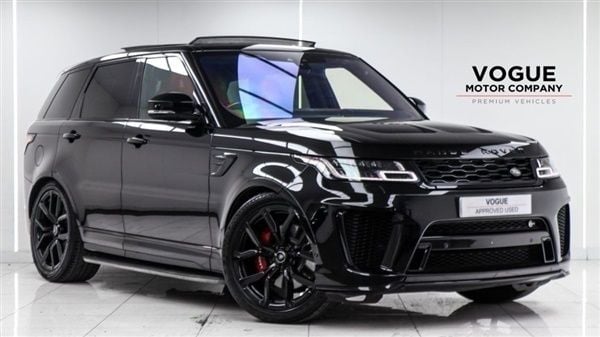 Blue Used 2018 Land Rover Range Rover Sport SVR SUV | £41,490 (Good price) - Image 1/1