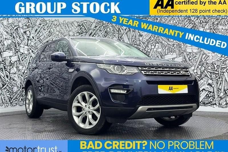Used Land Rover Discovery Sport HSE 180 HP (132 kW) 2017 Blue SUV