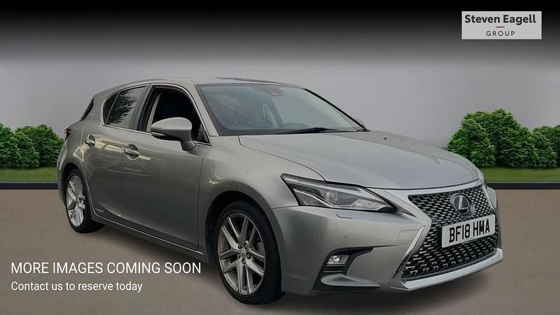 Silver Used 2018 Lexus CT200h Hatchback | £18,999 (Expensive) - Image 1/4