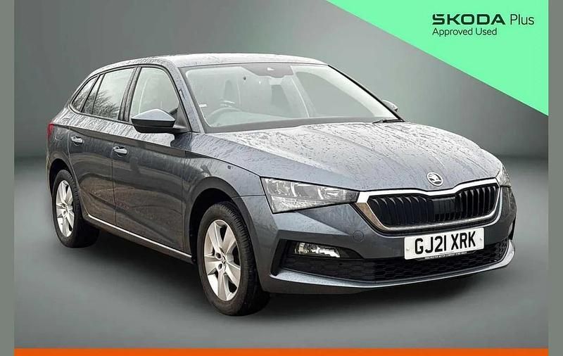 Grey Used 2021 Skoda Scala SE Hatchback | £13,240 (Fair price) - Image 1/4