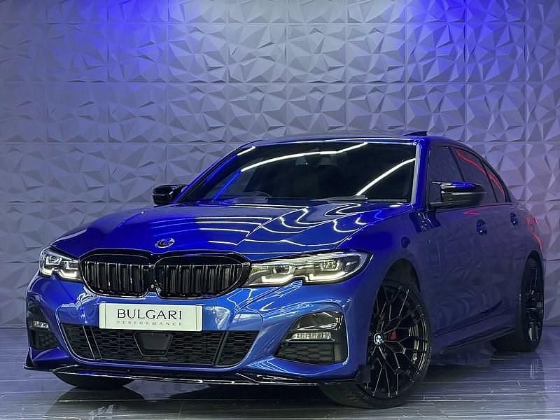 Blue Used 2019 BMW 320 M Sport Sedan | £23,995 (Expensive) - Image 1/4