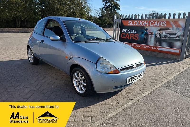 Begagnad Ford Ka Zetec 70 HK (51 kW) 2007 Blå Halvkombi