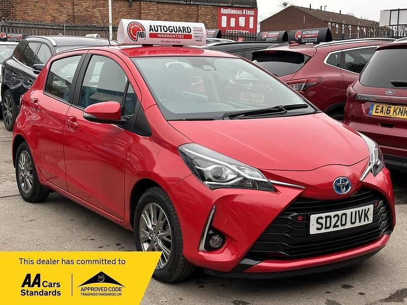 Used Toyota Yaris 2020 Red Hatchback