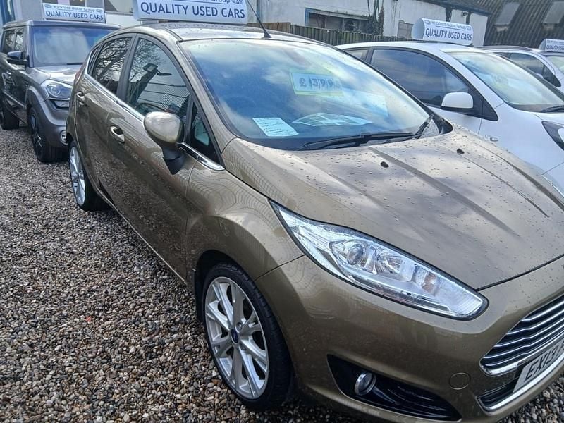 Used Ford Fiesta Titanium X 2013 Brown Hatchback
