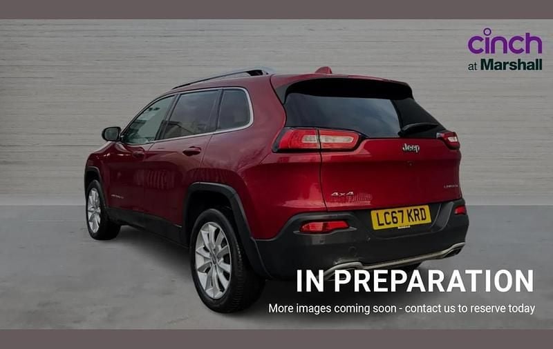Used Jeep Cherokee Limited 196 HP (144 kW) 2017 Red SUV