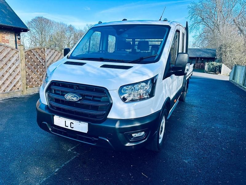 Second-hand Ford Transit 130 CP (95 kW) 2024 Alb Cabrio