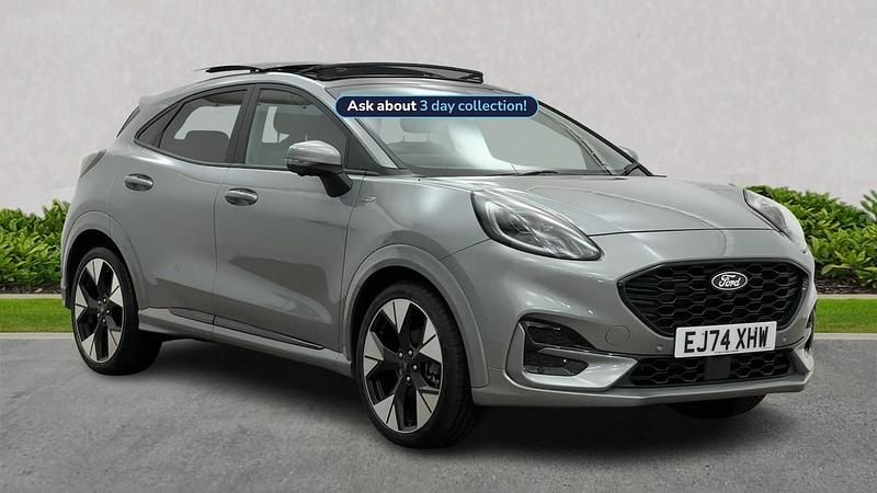 Silver Used 2024 Ford Puma ST-Line X Hatchback | £25,499 - Image 1/4