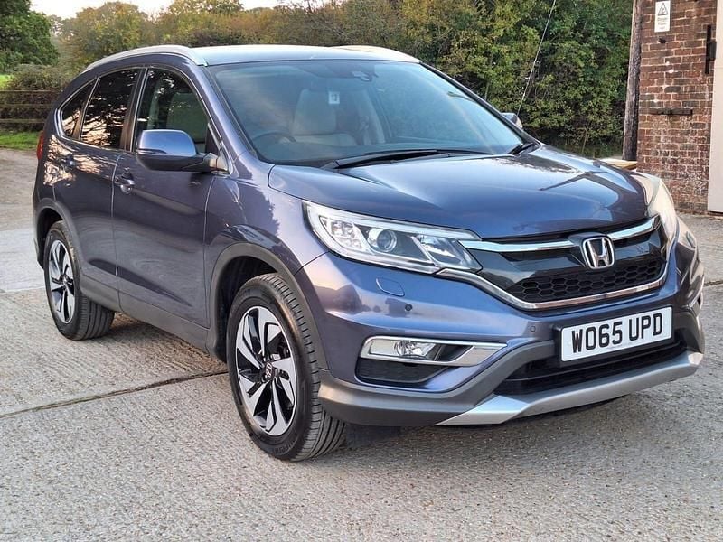 Blue Used 2015 Honda CR-V EX SUV | £10,895 (Fair price) - Image 1/4