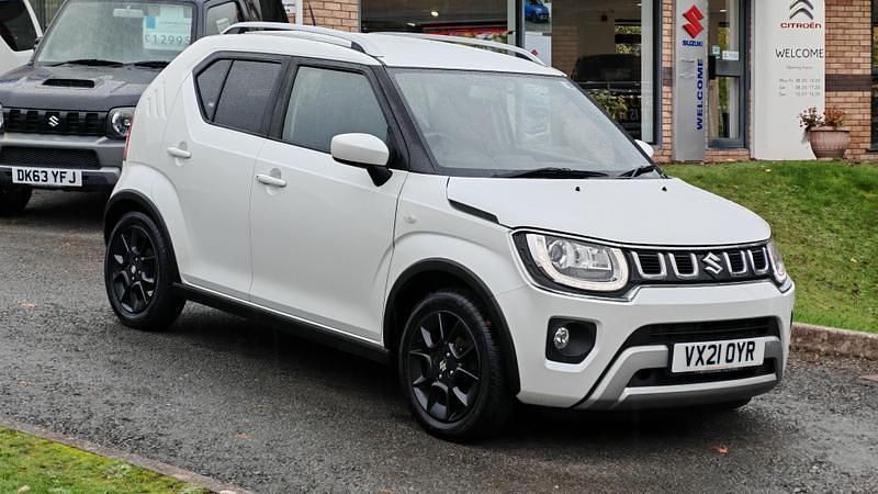 White Used 2021 Suzuki Ignis SZ-T Hatchback | £8,995 (Fair price) - Image 1/4