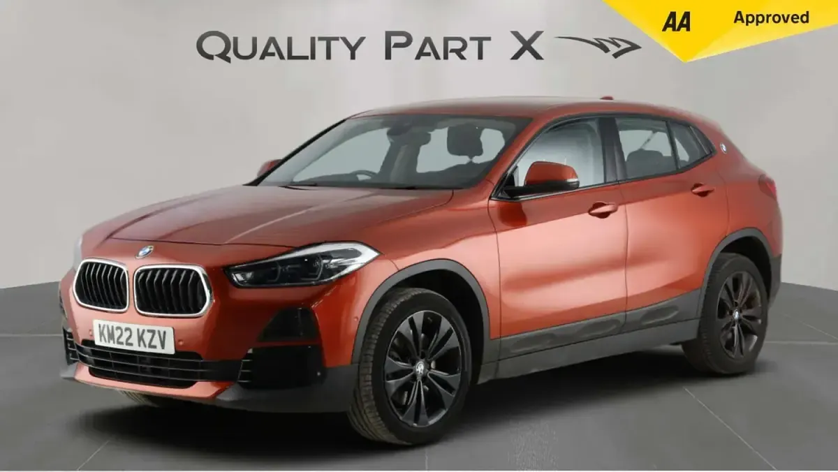Used BMW X2 Sport Line 178 HP (130 kW) 2022 Orange SUV