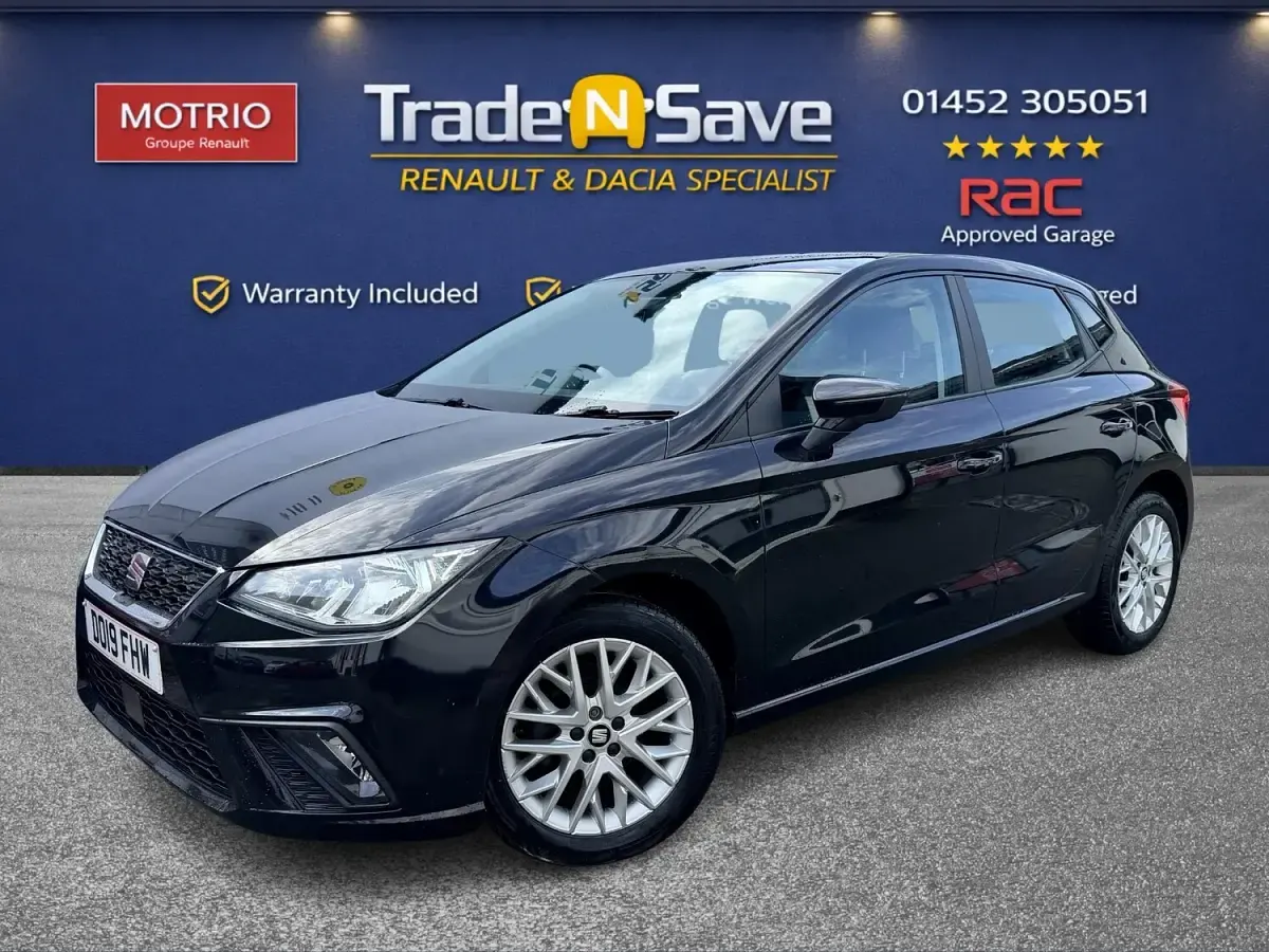 Used Seat Ibiza SE Technology 80 HP (58 kW) 2019 Black Hatchback