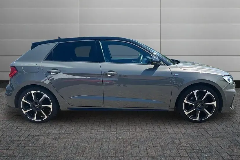 Used Audi A1 Sportback Black Edition 108 HP (79 kW) 2022 Chronos grey Hatchback