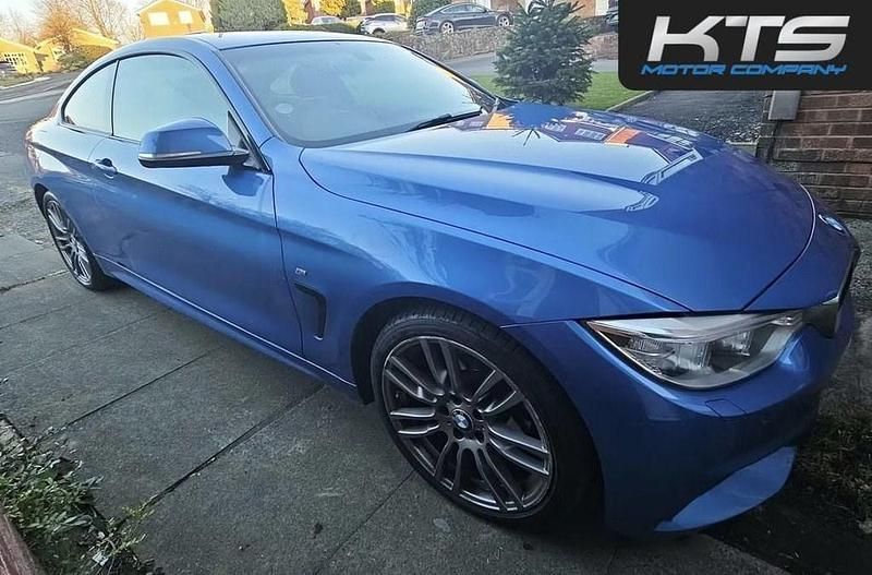 Used BMW 420 M Sport 190 HP (139 kW) 2016 Blue Coupe
