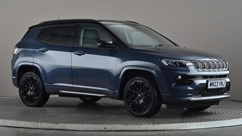 Blue/black Used 2023 Jeep Compass SUV | £17,498 - Image 1/4