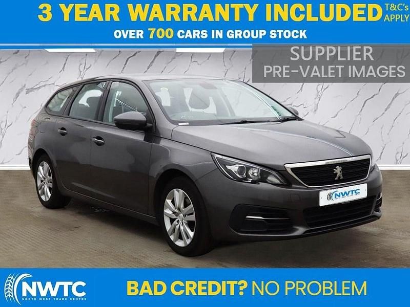 Grey Used 2020 Peugeot 308 SW Active Estate | £9,595 - Image 1/3