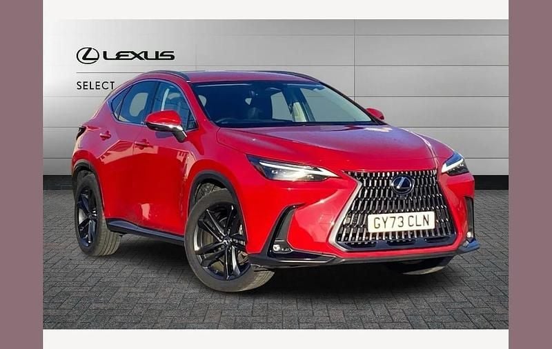 Red Used 2023 Lexus NX450h+ SUV | £39,395 (Good price) - Image 1/3