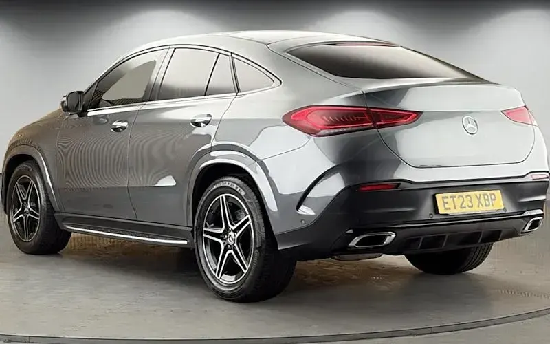 Used Mercedes GLE400 AMG line 330 HP (242 kW) 2022 Selenite grey Coupe