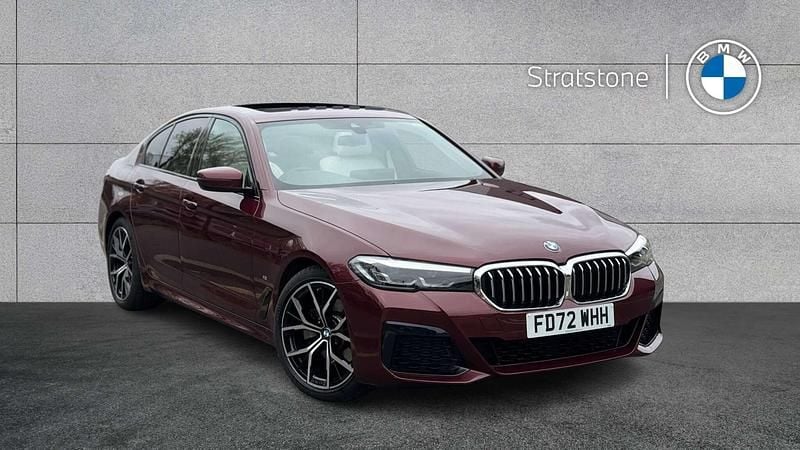 Used BMW 520 M Sport 181 HP (133 kW) 2022 Red