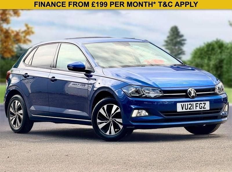 Blue Used 2021 VW Polo Match Hatchback | £9,950 (Fair price) - Image 1/3