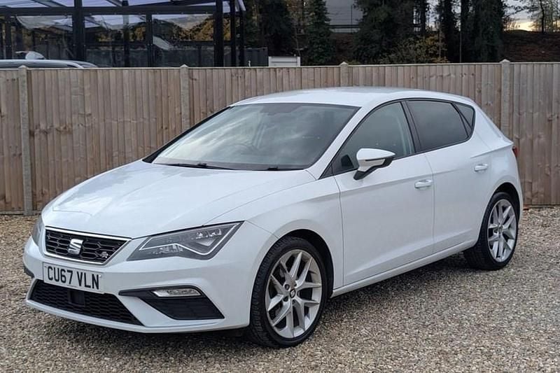 White Used 2017 Seat Leon FR Hatchback | £7,900 (Fair price) - Image 1/1