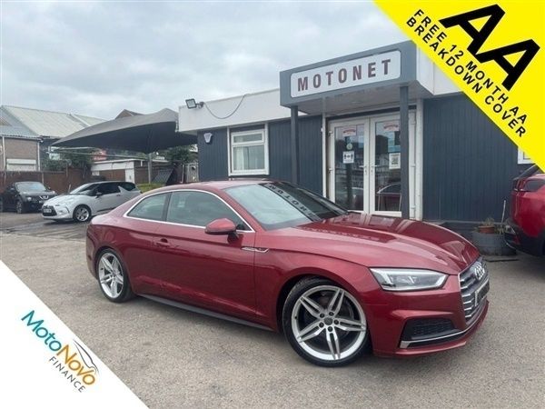 Red Used 2019 Audi A5 S-Line Coupe | £12,980 (Good price) - Image 1/1