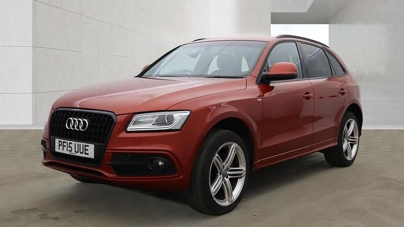 Begagnad Audi Q5 S-line plus 190 HK (139 kW) 2015 Röd SUV