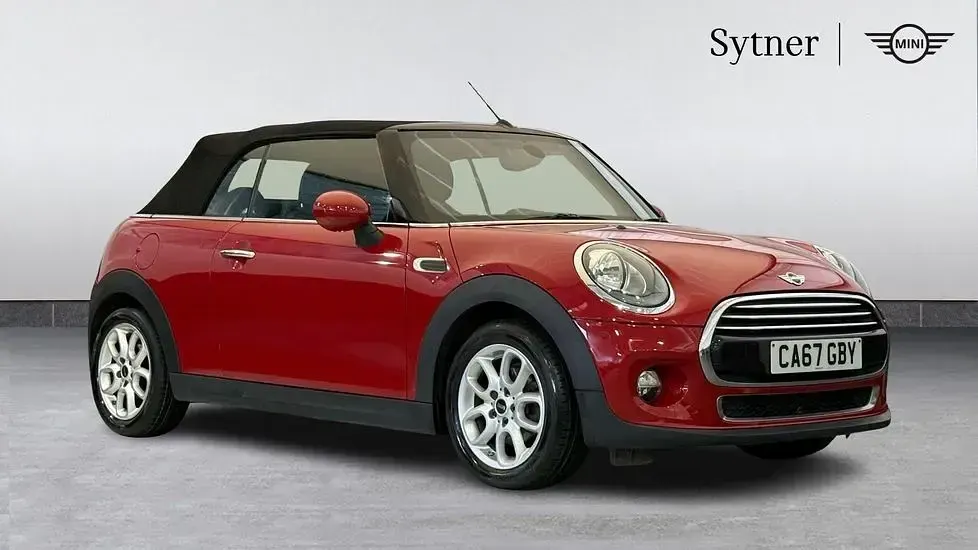Used Mini Cooper Cabriolet 134 HP (98 kW) 2017 Red Cabriolet