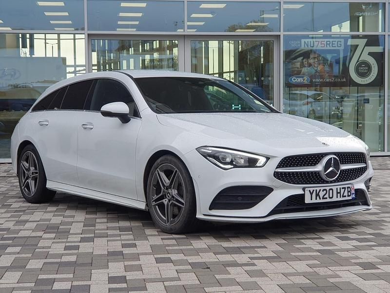 White Used 2020 Mercedes 220 AMG Line Premium Estate | £17,980 (Super price) - Image 1/4