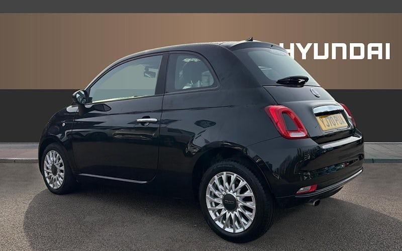 Used Fiat 500 Lounge 70 HP (51 kW) 2020 Black Hatchback