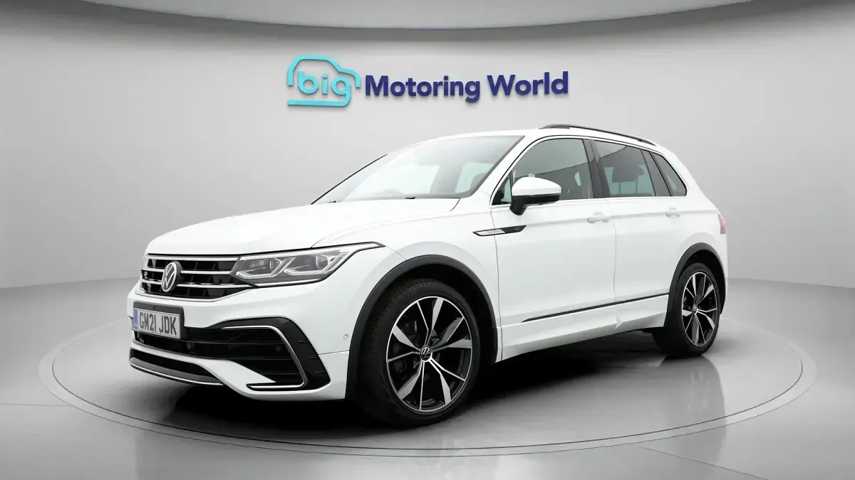 Used VW Tiguan R-line 150 HP (110 kW) 2021 White SUV