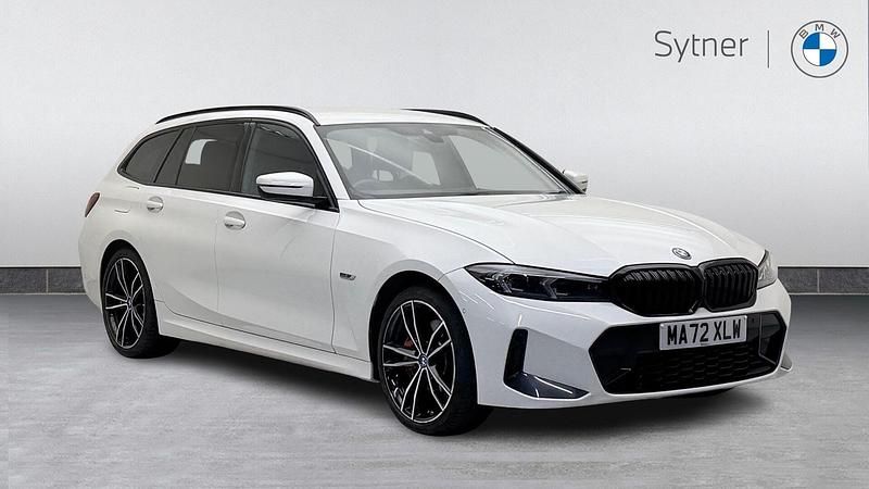 Used BMW 330e M Sport 288 HP (211 kW) 2022 White Estate