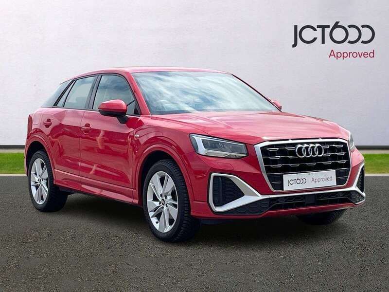 Red Used 2021 Audi Q2 S-Line SUV | £16,000 (Fair price) - Image 1/4