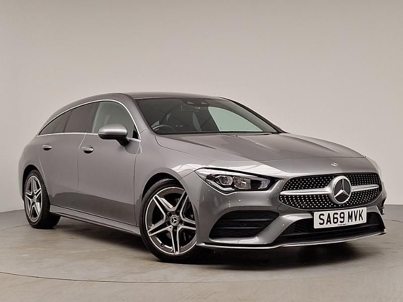 Grey Used 2019 Mercedes CLA200 AMG Line Premium Estate | £21,498 - Image 1/4