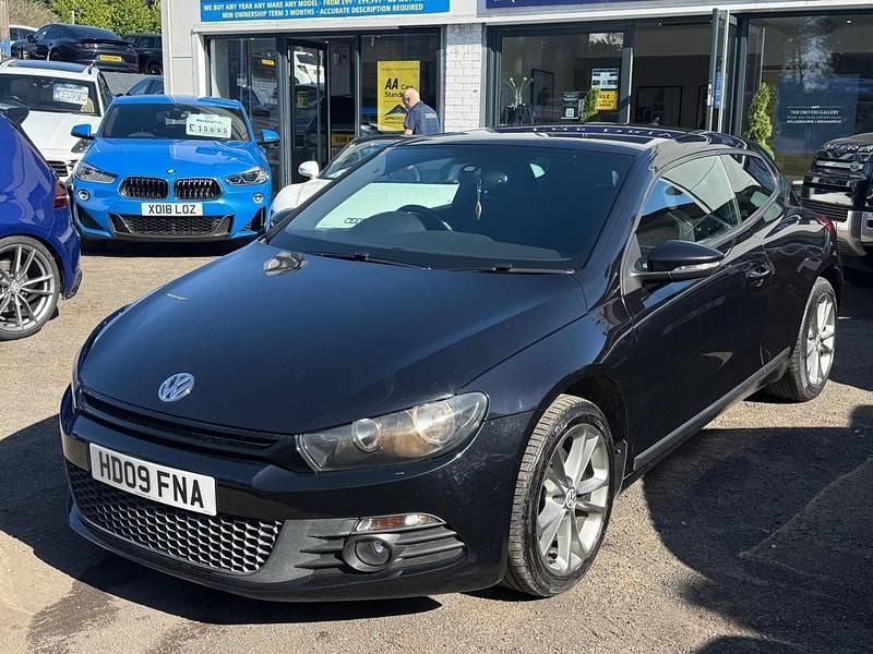 Used VW Scirocco GT 200 HP (147 kW) 2009 Black Coupe