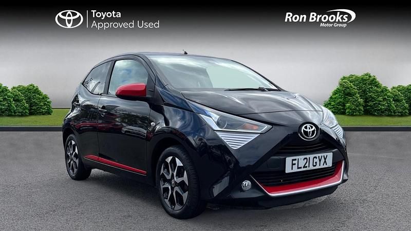 Black Used 2021 Toyota Aygo Trend Hatchback | £9,336 (Fair price) - Image 1/4