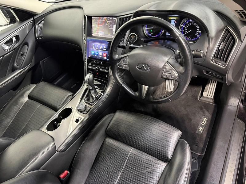 Used Infiniti Q50 Sport Tech 170 HP (125 kW) 2017 Black Sedan