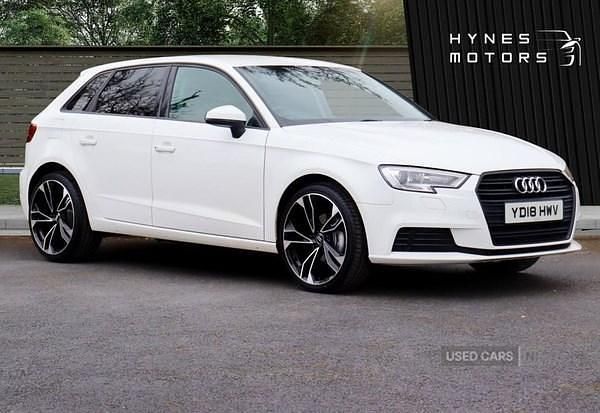 Used Audi A3 Design 116 HP (85 kW) 2018 White Sedan