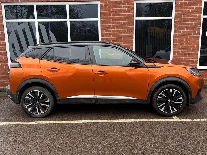 Used Peugeot e-2008 GT-line 2020 Orange SUV