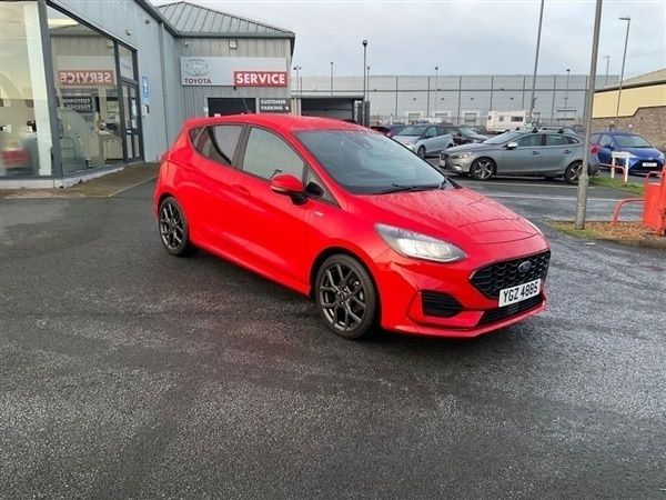 Red Used 2022 Ford Fiesta ST-Line Hatchback | £14,495 (Fair price) - Image 1/1