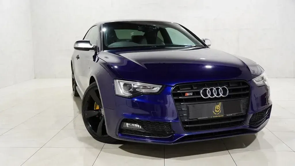 Used Audi A5 Black Edition 272 HP (200 kW) 2013 Blue Coupe