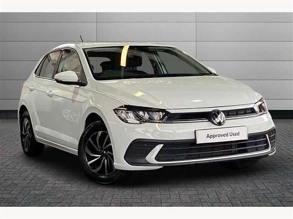 White Used 2023 VW Polo Life Hatchback | £16,450 (Good price) - Image 1/3