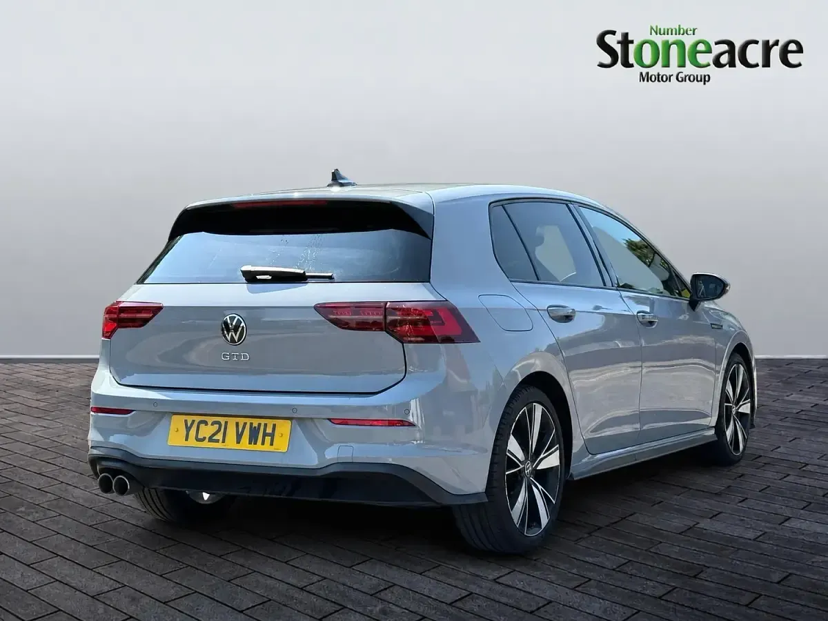 Used VW Golf VII GTD 150 HP (110 kW) 2021 Grey Hatchback