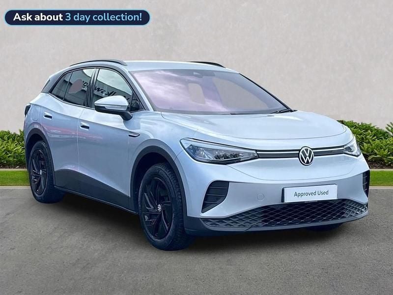 Silver Used 2022 VW ID.4 Pure SUV | £18,307 (Fair price) - Image 1/4