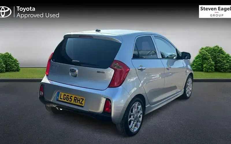Used Kia Picanto 86 HP (63 kW) 2015 Silver Hatchback