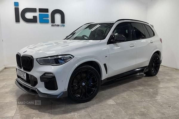 White Used 2019 BMW X5 M Sport SUV | £34,995 (Fair price) - Image 1/3