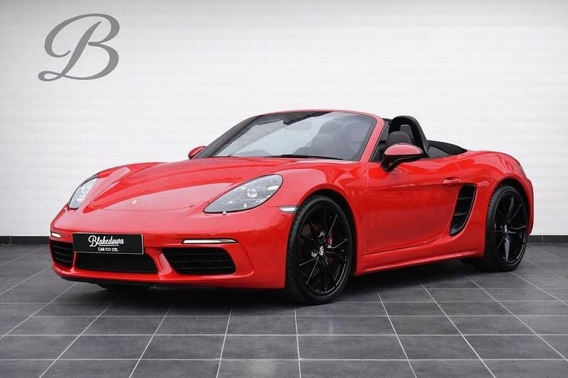 Used Porsche 718 Boxster 2018 Red Cabriolet